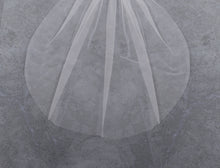 Load image into Gallery viewer, OLIVIA - Cut-Edge Hip Length Wedding Veil