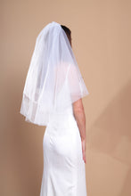 Load image into Gallery viewer, SOPHIA - Double Layer Waist Length Wedding Veil