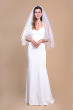 Load image into Gallery viewer, SOPHIA - Double Layer Waist Length Wedding Veil